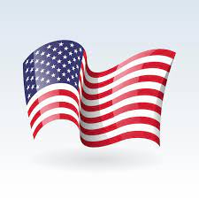 Usa Wavy Flags United States Patriotic