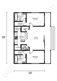 Barndominium Floor Plans With 2 Master