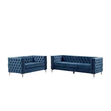 Sofa Couch Set With Dutch Velvet Top