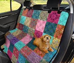 Boho Colorful Patchwork Pattern Car