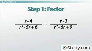 Divide Rational Expressions