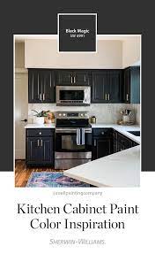 Black Paint Colors For Kitchen Cabinets