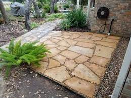 Matte Yellow Crazy Flagstone For
