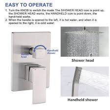 Ceiling Mount Dual Shower Heads