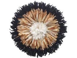 African Creative Juju Feather Hat