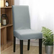 Sx Light Gray Stretch Dining Chair