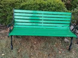 3 Seater Cast Iron Garden Bench With