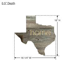 State Reclaimed Wood Wall Art