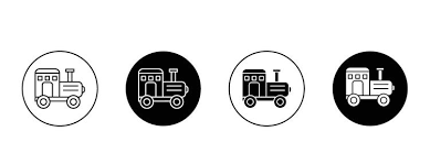 Kid Toy Train Drawing Vector Images