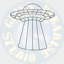 Ufo Stained Glass Pattern Pdf Jpg Png