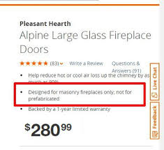 Home Depot Fireplace Doors