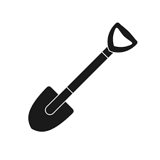 Premium Vector Shovel Icon Isolated