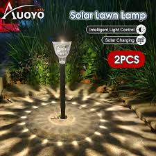 Auoyo Lawn Lamp Warm Light Outdoor