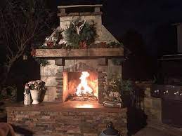 Outdoor Fireplace Kits Wood Burning
