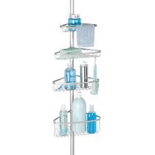 Idesign Nickel Steel 4 Shelf Tension