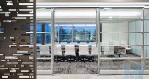 Glass Office Walls And Solid Office