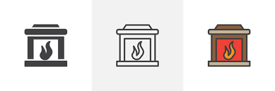 Fireplace Icon Images Browse 129 991