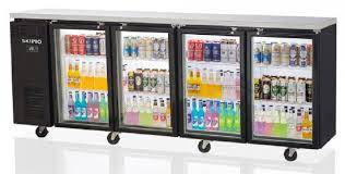 Skipio Sbb 4g 4 Glass Door Back Bar