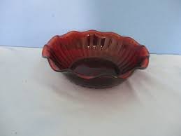 Royal Ruby Red Square Candy Bowl