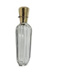 Dutch Crystal And Gold Perfume Bottle