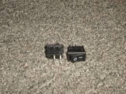 2 Prong Black Heater Switch Twin Star
