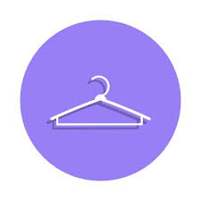 Clothing Hanger Icon Element Of Cyber