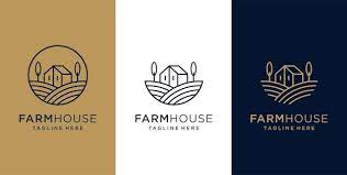 Farmhouse Icon Hillside Farmstead Sign