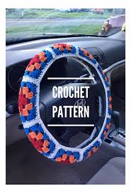 Crochet Pattern Granny Square Steering
