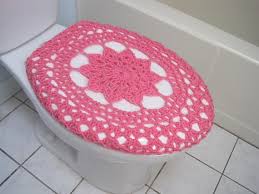 Crochet Toilet Seat Cover Or Tank Lid
