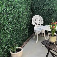 12 Piece 20 In X 20 In Artificial Boxwood Hedge Wall Panel Grass Wall Backdrop Greenery Boxwood Panels