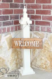 Diy Sign Welcome Shanty 2 Chic