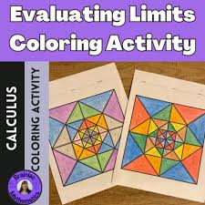 Evaluating Limits Coloring Activity