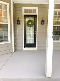 How To Paint A Concrete Porch Or Patio