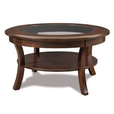 38 Round Coffee Table With Glass Top