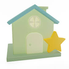 Favorite Home 3d Icon In Png