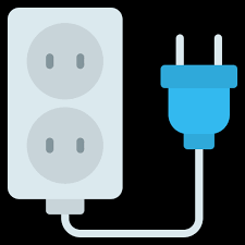 Extension Cord Free Electronics Icons