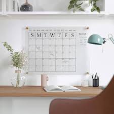 Wall Calendar Marker Board