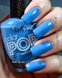 Vibrant Cornflower Blue Nail Polish L