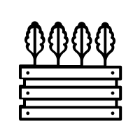 Garden Bed Icons Free Svg Png