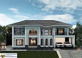 V 725 Oscar Luxury Modern House Plans 5