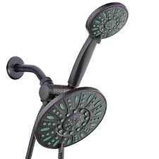 Dual Shower Head Rainfall And Handheld