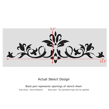 Wall Stencils Border Stencil Pattern