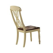 Brown Wooden Side Chair
