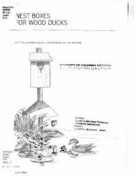 Nest Boxes For Wood Ducks Documents