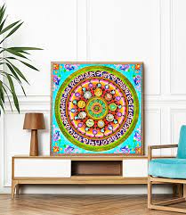 Chakra The Wellness Mandala Art Canvas