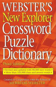 Webster S New Explorer Crossword Puzzle