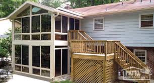 Split Level Home With A Sunroom