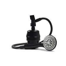 Black Handheld Shower Head Filter