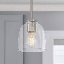 Clear Glass Dome Pendant Lamp Shade