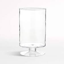 London Clear Hurricane Candle Holder 13